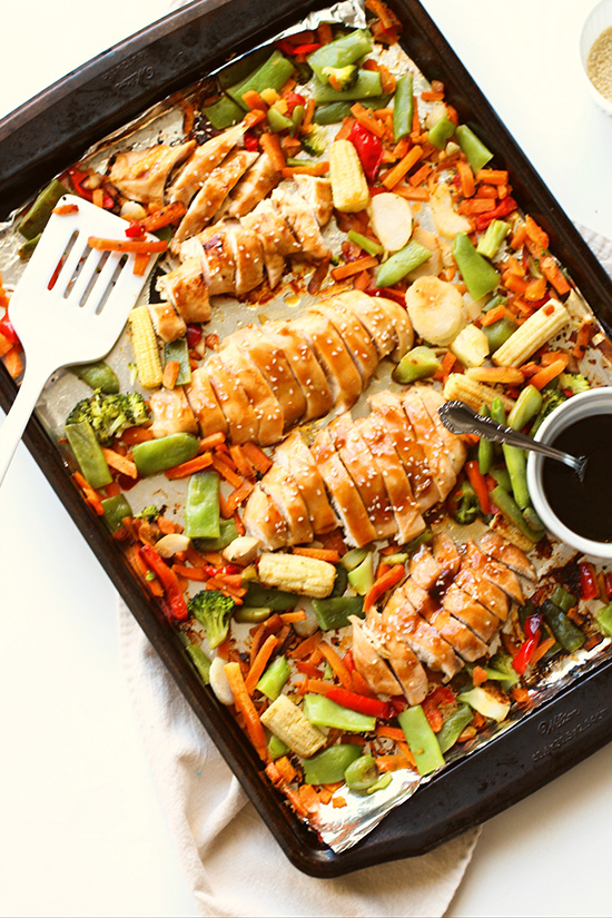 Sheet Pan Chicken Teriyaki 