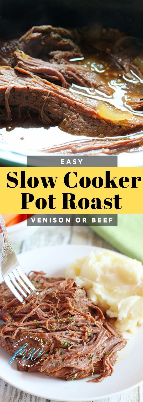 slow cooker pot roast fountainof30