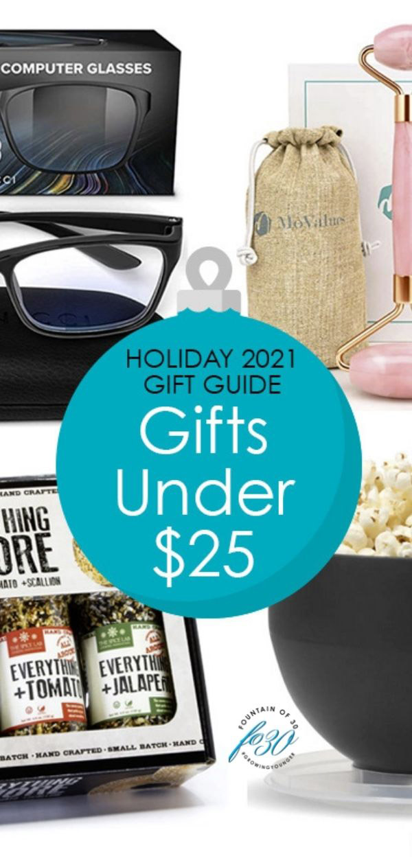 holiday 2021 gifts under 25 fountainof30
