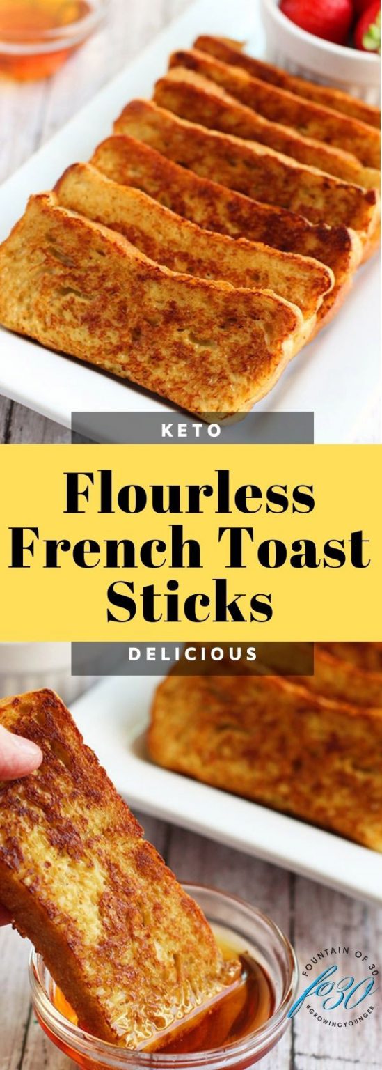 A Delicious Twist on a Classic Keto Flourless French Toast Sticks