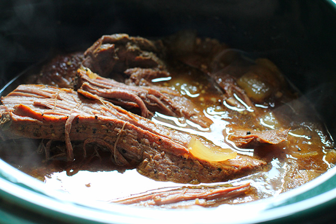Slow Cooker Pot Roast fountainof30