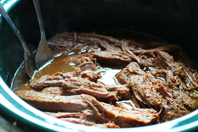 Pot Roast in slow cooker fountainof30