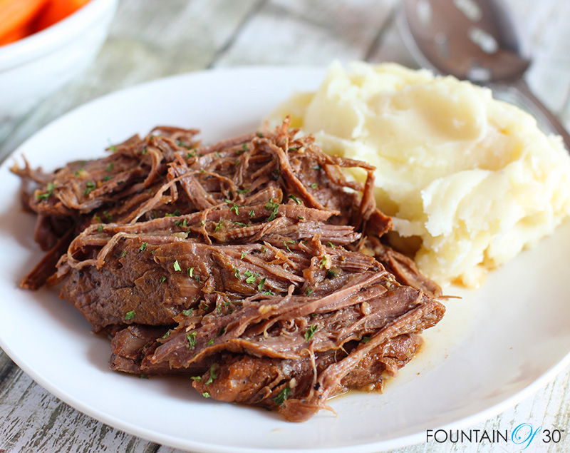 easy slow cooker pot roast recipe fountainof30