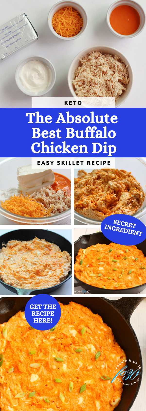 best buffalo chicken dip secret ingredient fountainof30