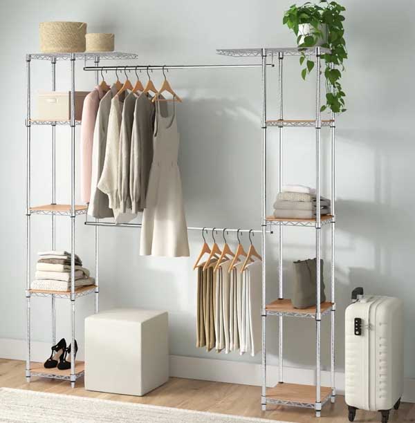 hanging clothes organizer fountainof30