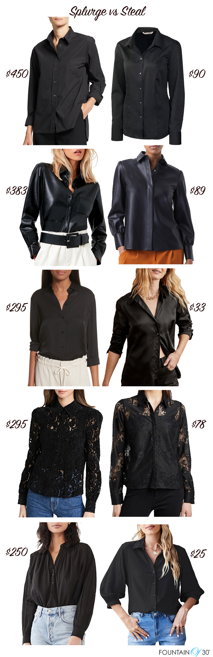 black button down women fountainof30