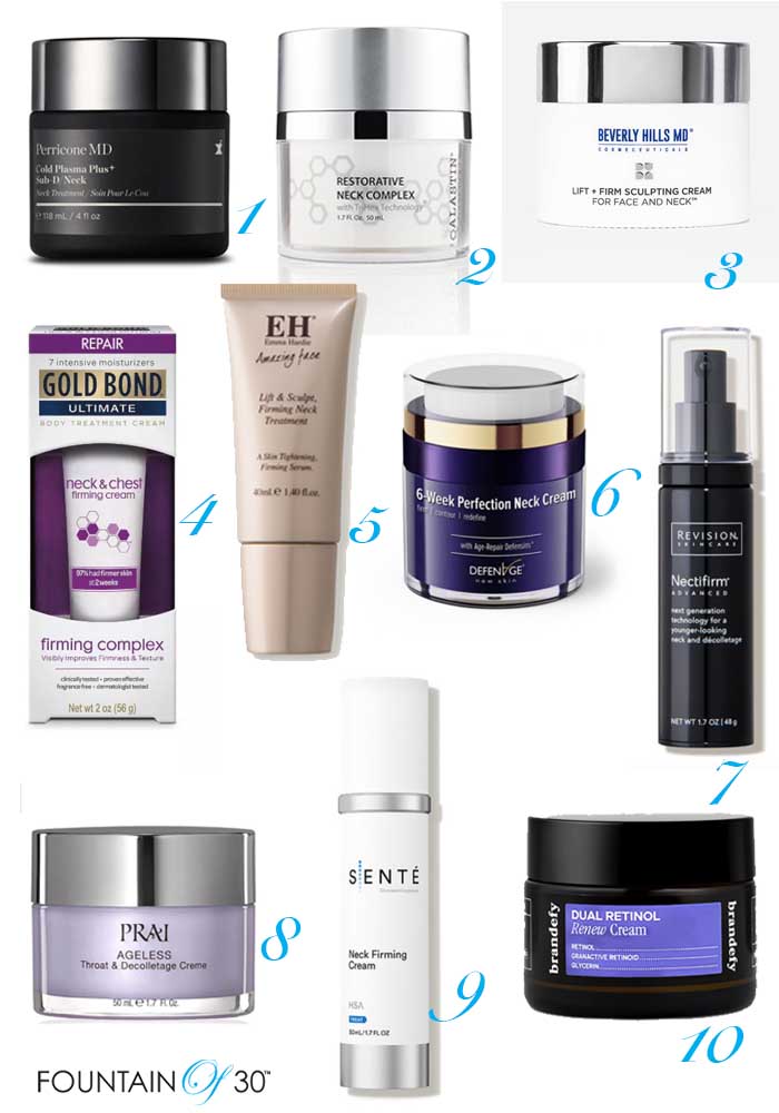 best neck creams fountainof30