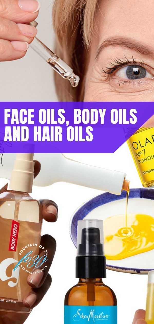 face oil body oil hair oil fountainof30