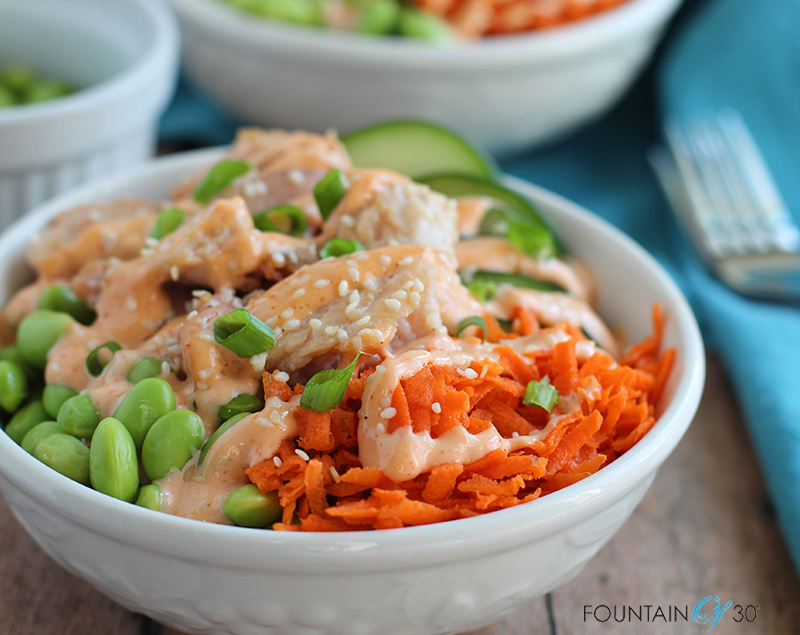 teriyaki salmon bowl recipe