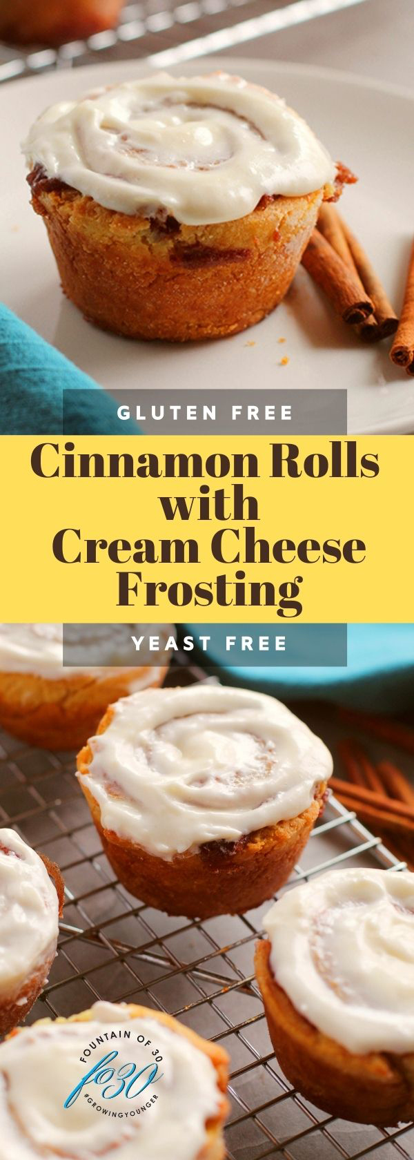cinnamon rolls cream cheese frosting fountainof30