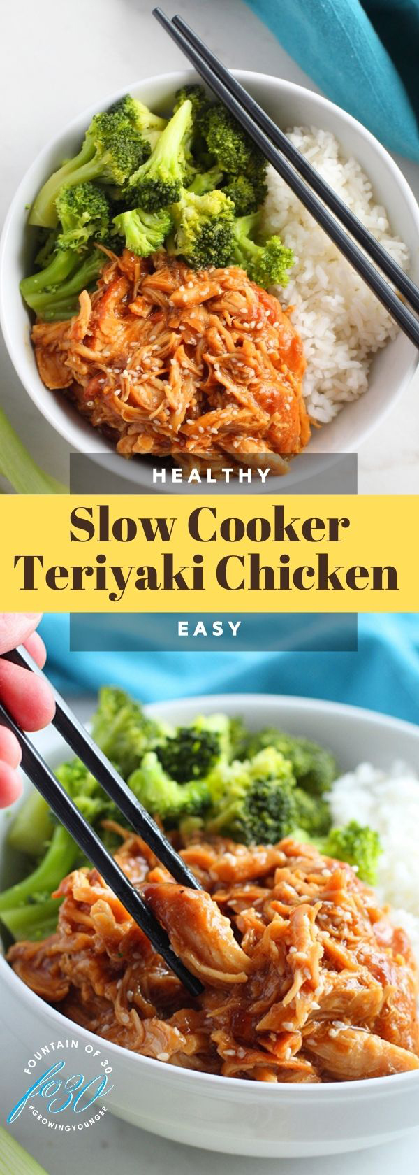 teriyaki chicken in the slow cooker