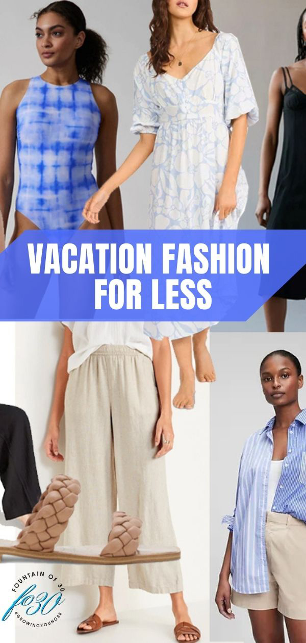 vacation fashion for less