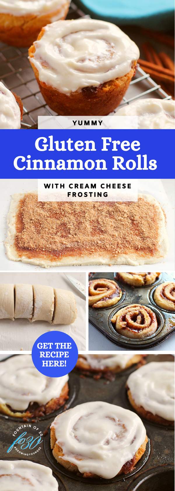cinnamon rolls with cream cheese frosting gluten free recipe fountainof30
