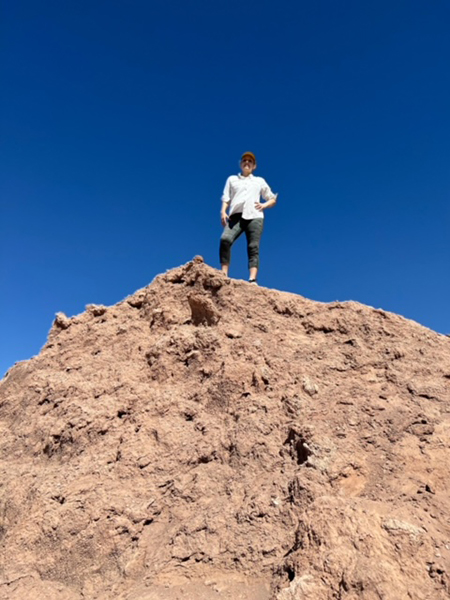 Atacama hiking in the desert fountainof30