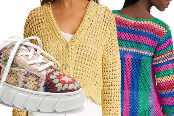 5 Of The Best Ways To Wear Crochet When You’re Over 40