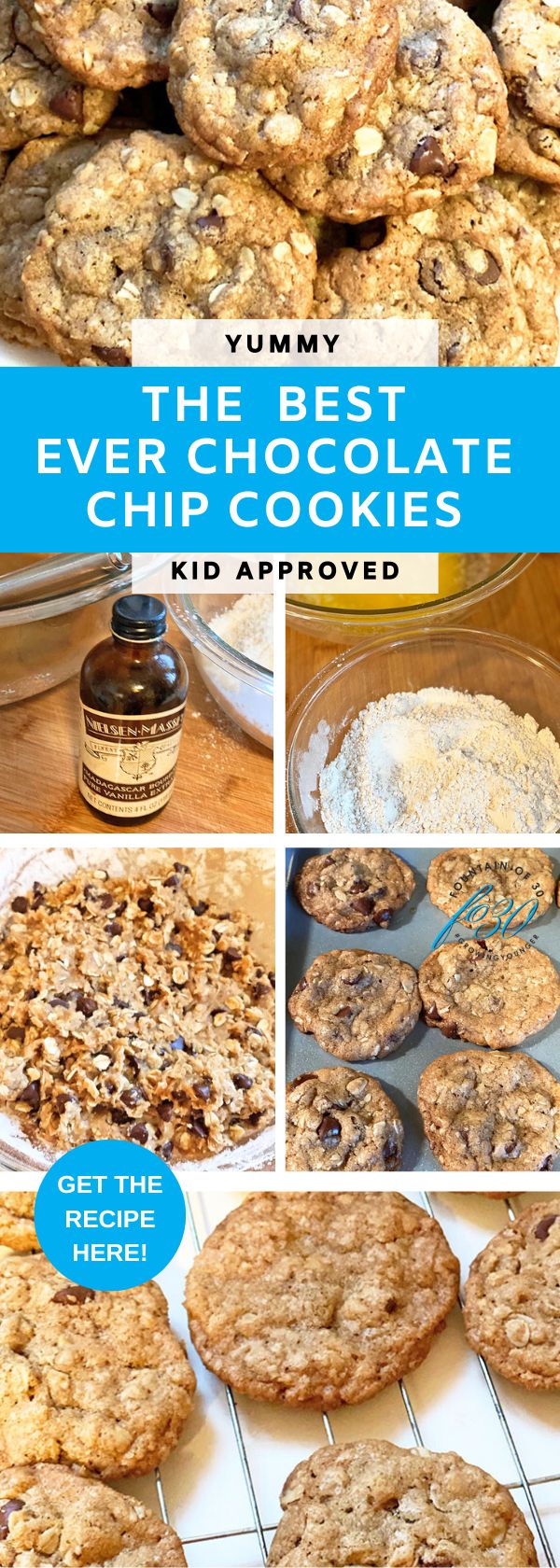yummy chocolate chip cookies kid approved fountainof30