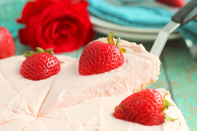 no bake fresh strawberry cheesecake fountainof30