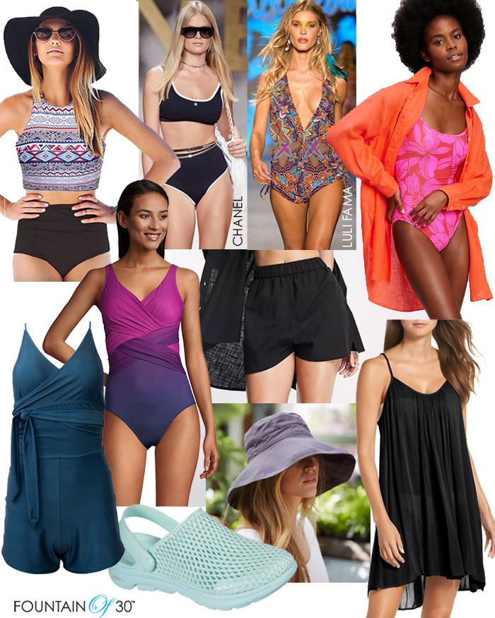 Stunning Swimwear for the Beach or Pool for Women Over 40