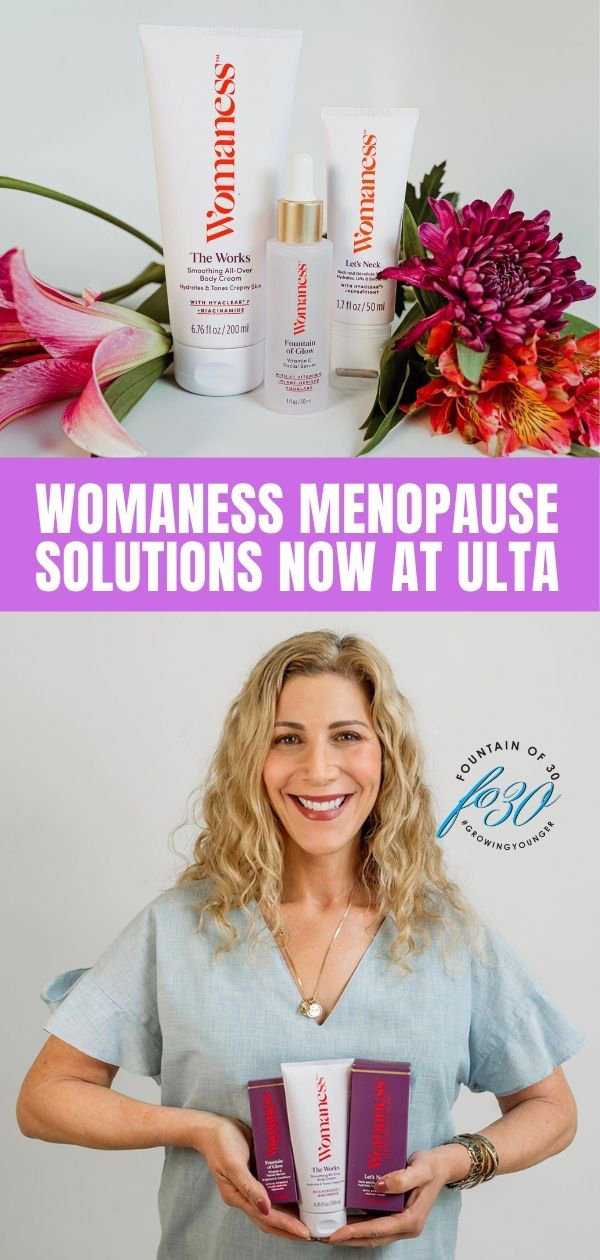 womaness menopause products at Ulta fountainof30