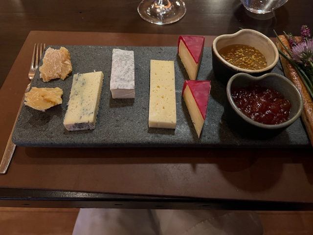 Patagonia chile food cheese plate