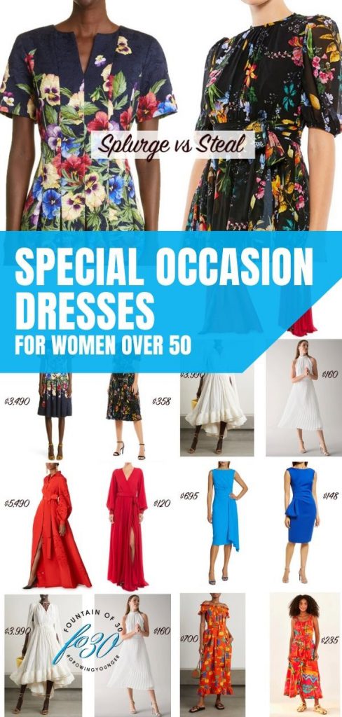 Dramatic Special Occasion Dresses for Women Over 50: Splurge vs Steal ...