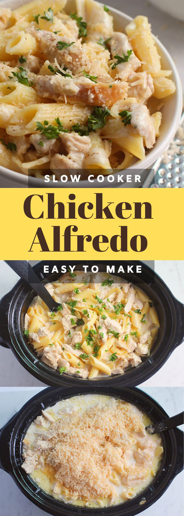 how to make chicken alfredo in the slow cooker fountainof30