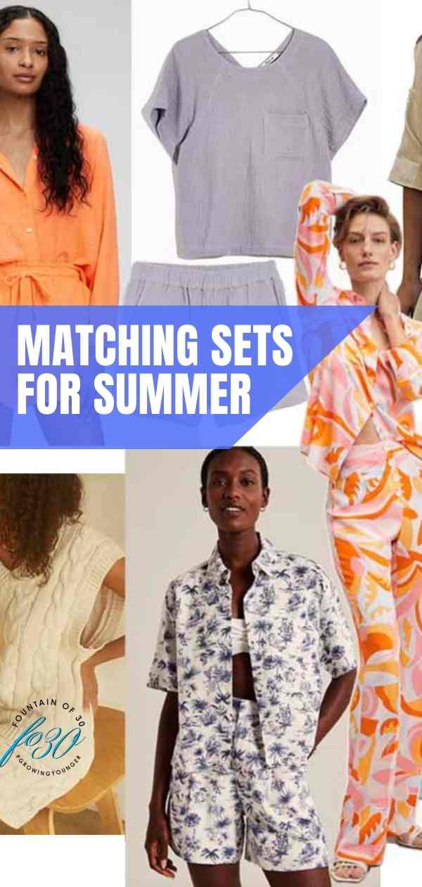 fashion matching sets for summer fountainof30