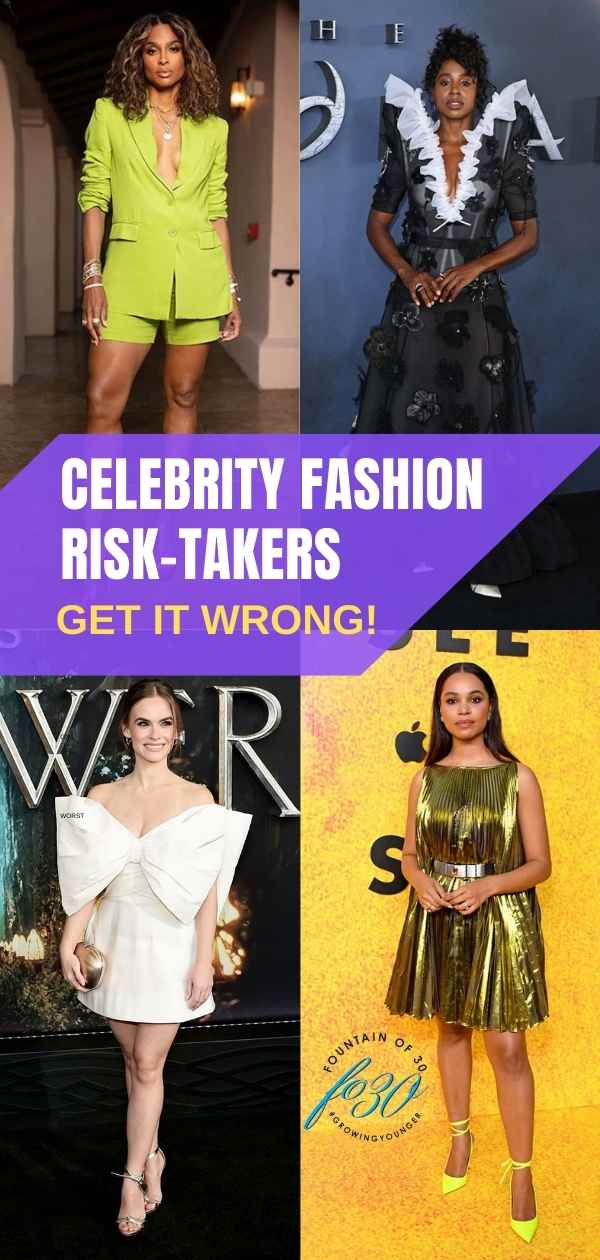 celebrity fashion risk takers get it wrong fountainof30
