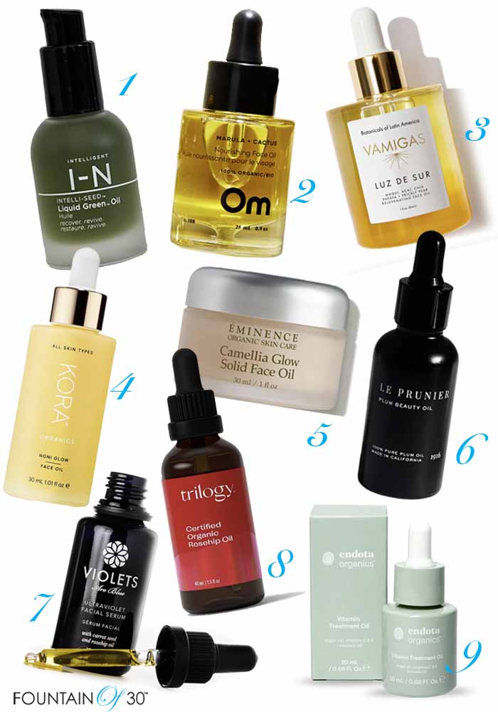 organic face oils fountainof30