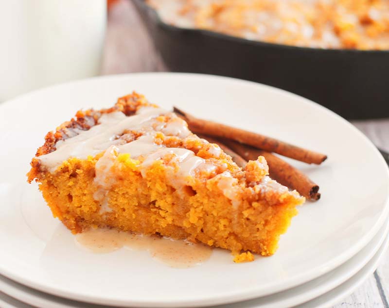 pumpkin skillet cake recipe fountainof30