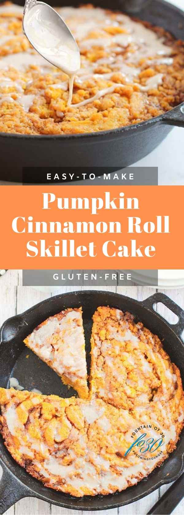 Pumpkin Cinnamon Roll Cake: Delicious Gluten-Free Treat! - fountainof30.com