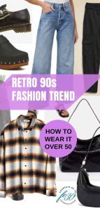 Best Ways To Wear The Retro 90s Trend For Women Over 50 - fountainof30.com