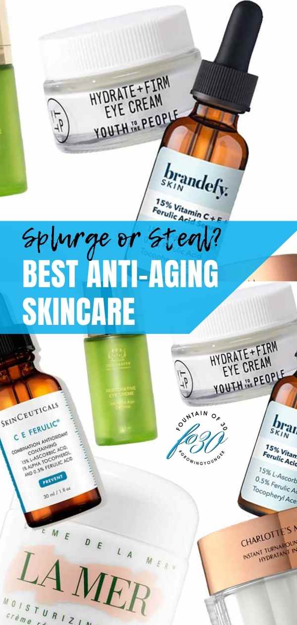 skincare dupes for aging skin fountainof30