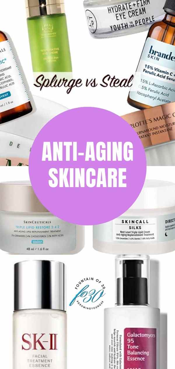 anti aging cream serum beauty dupes fountainof30