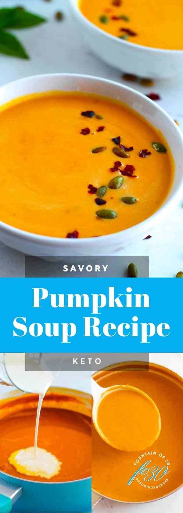 savory pumpkin soup recipe fountainof30