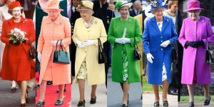 Queen Elizabeth style colorful uniform coats