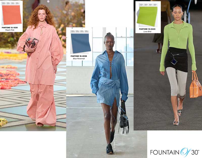 Spring 2023 pantone fashion colors fountainof30