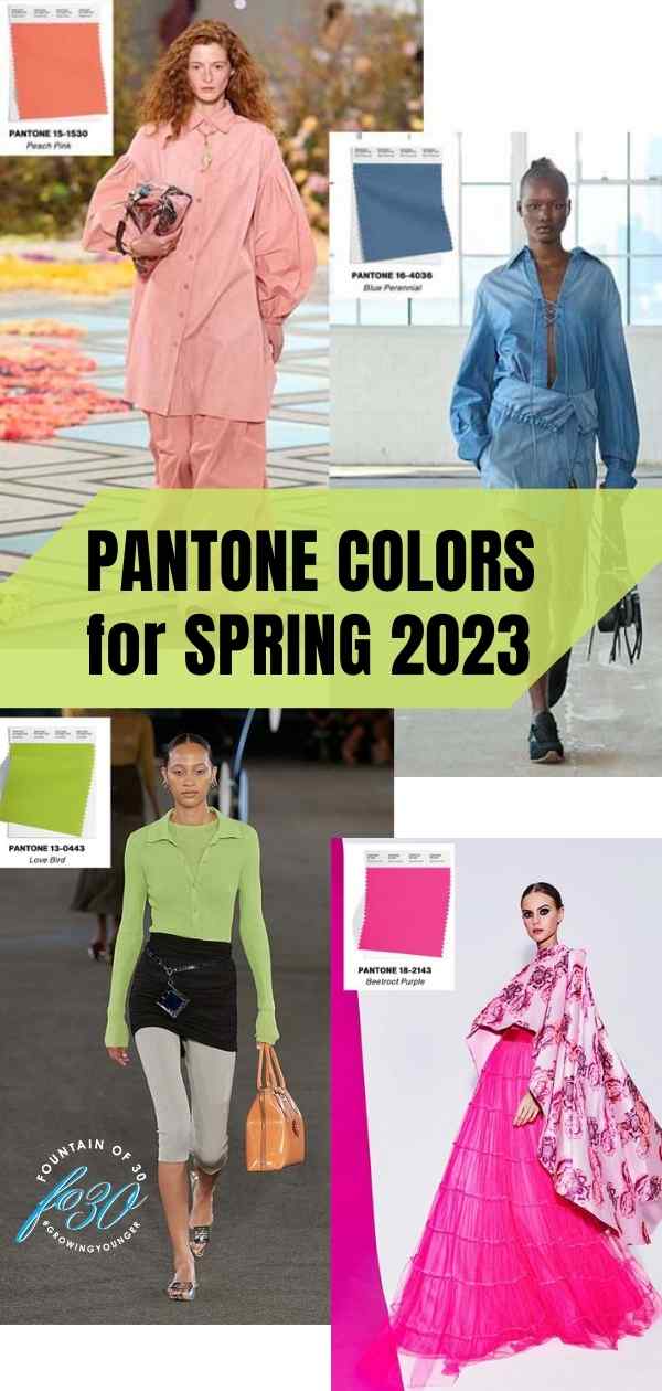 runway fashion colors for spring 2023 fountainof30