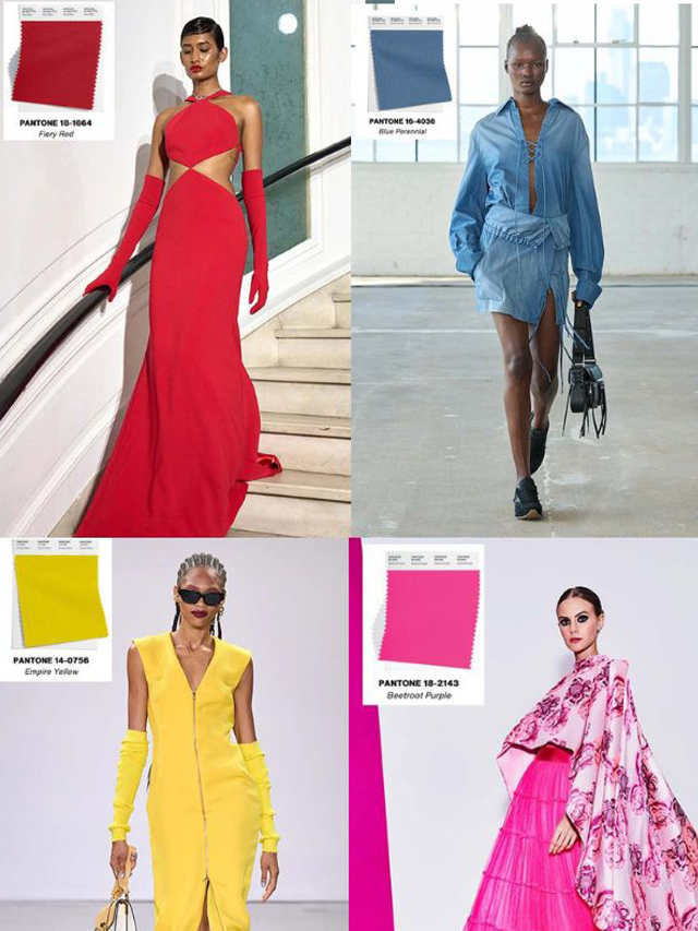 Top 10 New York Fashion Week Spring 2023 Pantone Colors
