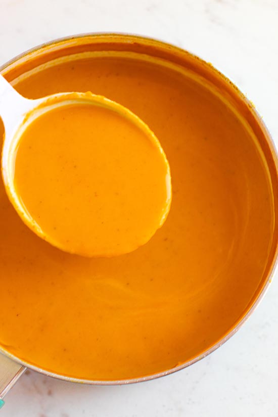 heat until creamy Pumpkin Soup recipe fountainof30