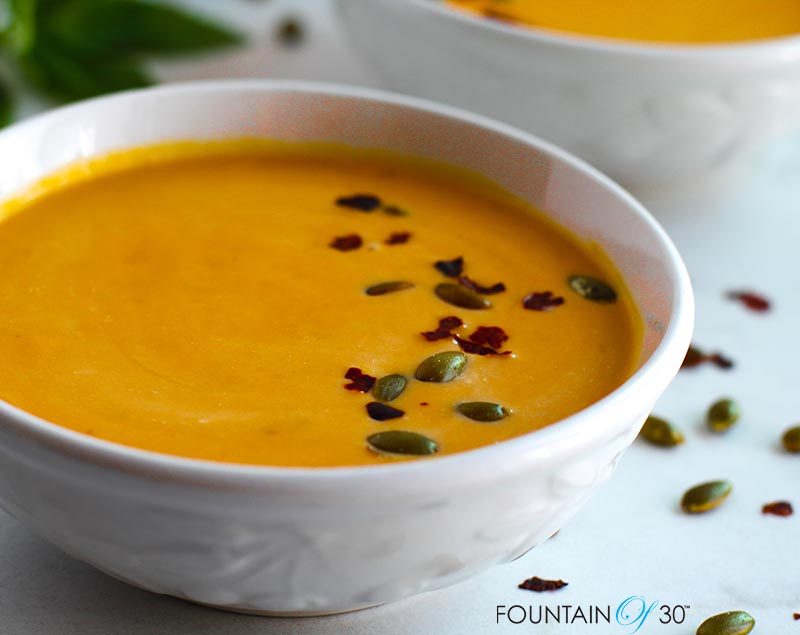 Savory Pumpkin Soup Recipe fountainof30