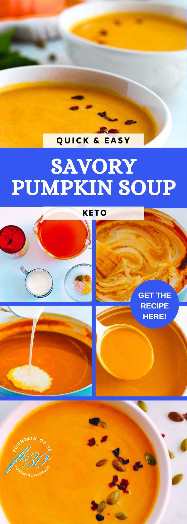 savory pumpkin soup recipe keto quick easy fountainof30