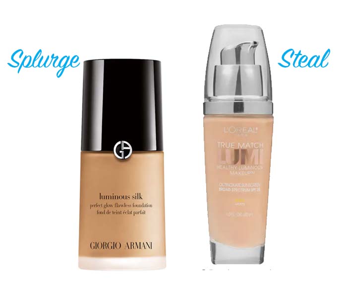 foundation armani vs lumi beauty dupe fountainof30