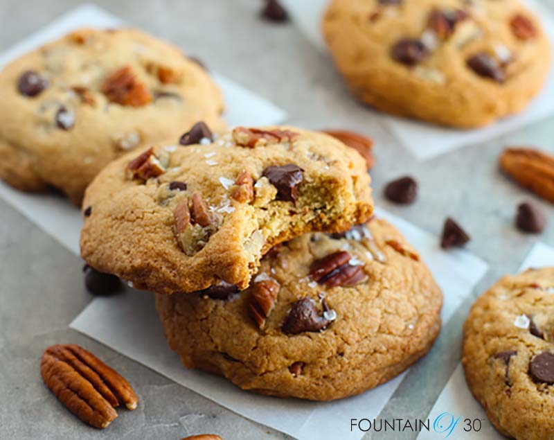 brown butter chocolate chip cookies fountainof30