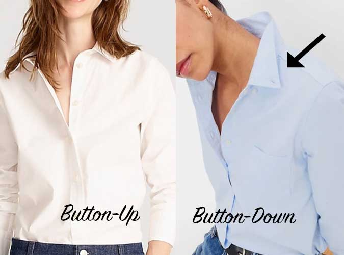 button-up vs button-down fountainof30