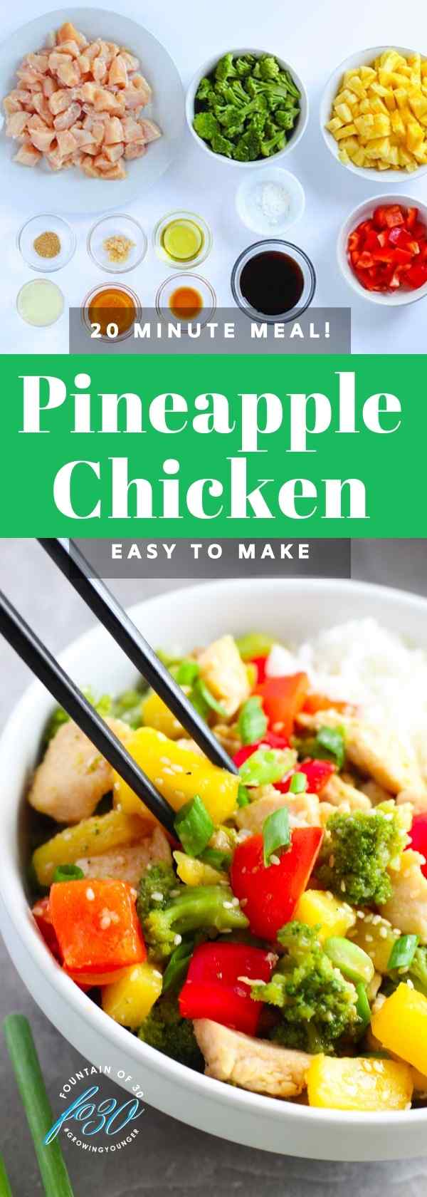 easy to make pineapple chicken fountainof30