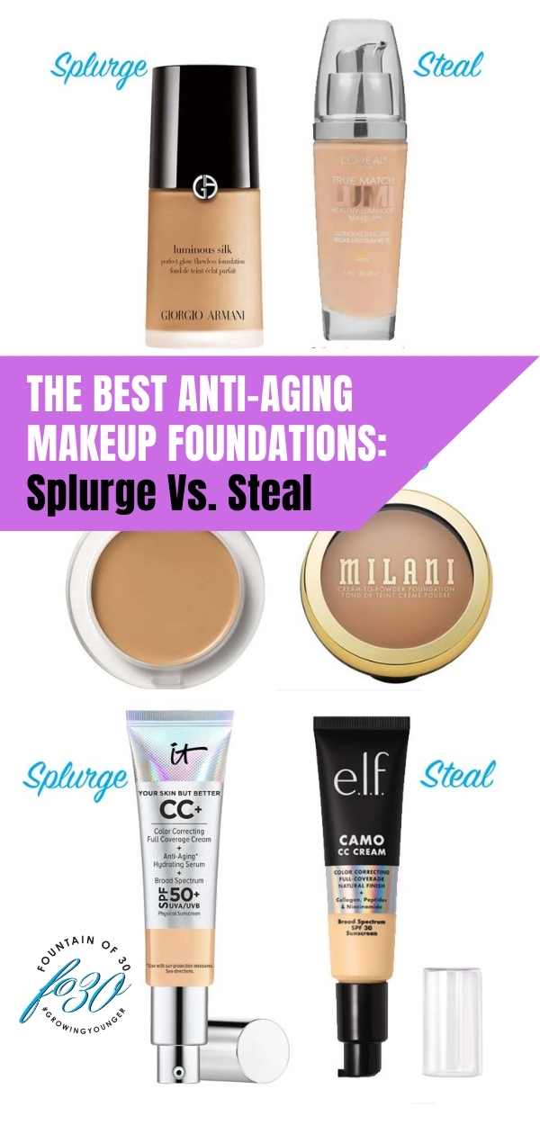 drugstore makeup foundations beauty dupes fountainof30