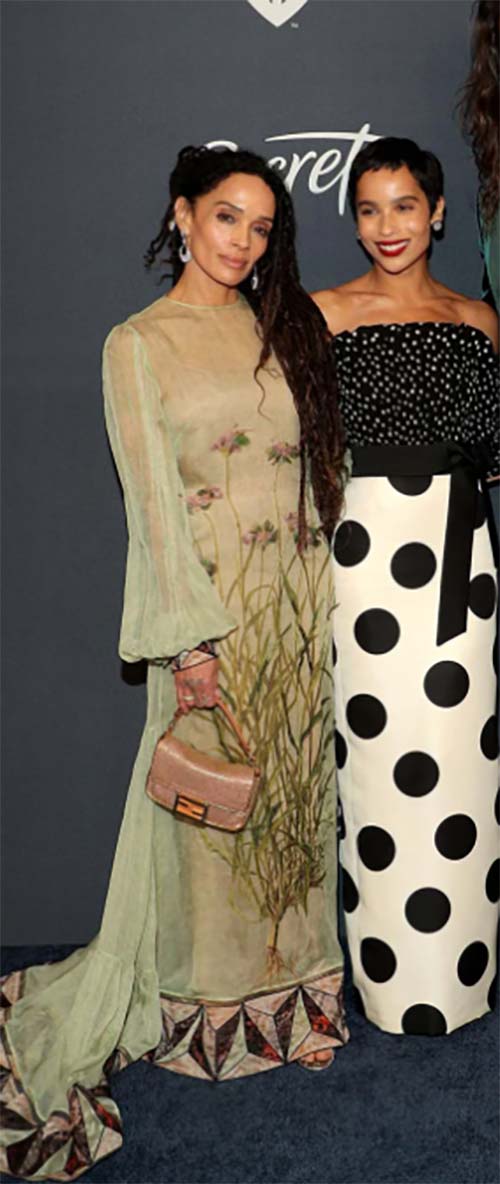 mother and daughter Lisa Bonet and Zoe Kravitz