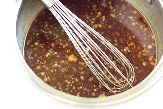 whisk sauce in sauce pan fountainof30