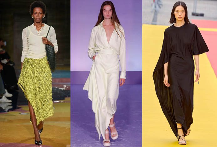 asymmetrical skirts spring 2023 fashion trend fountainof30